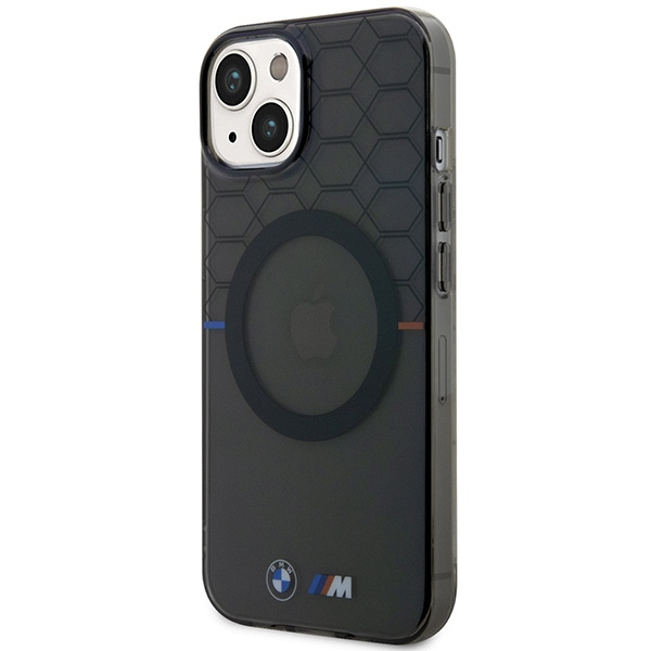 Case BMW BMHMP14MHGPK iPhone 14 Plus 6.7" grey/grey Pattern MagSafe