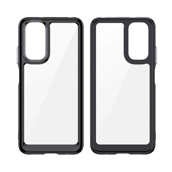 Estuche de espacio exterior para Xiaomi Redmi Note 11 Estuche rígido con marco de gel rojo