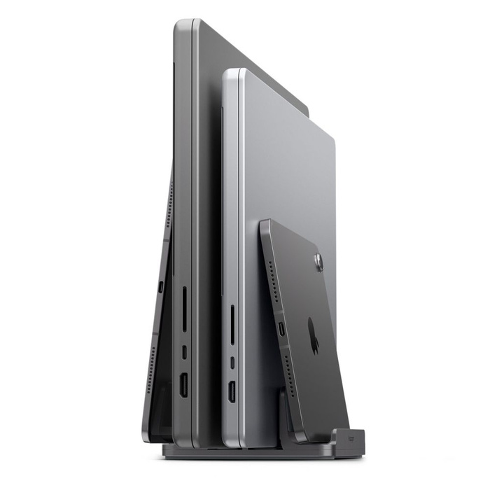 Spigen LD208S4 VERTIKALER LAPTOPSTÄNDER SPACE GREY