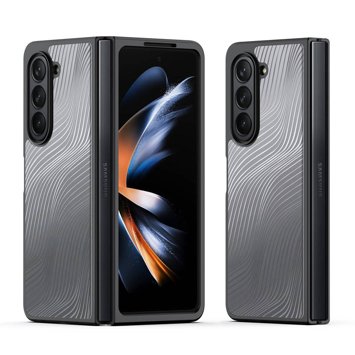 Samsung Galaxy Z Fold5 5G armored case compatible with MagSafe Dux Ducis Aimo Mag - black