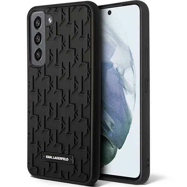 Obal Karl Lagerfeld Monogram 3d Pattern - Obal Samsung Galaxy S23 (černý) Case
