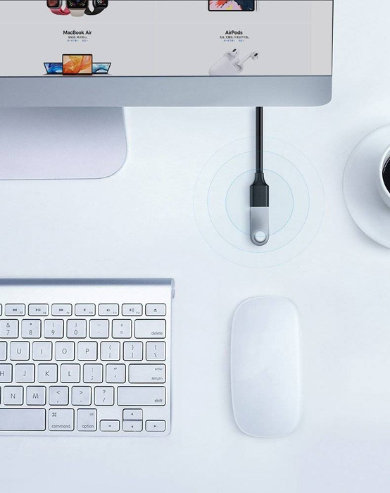 Ugreen kabelový prodlužovací adaptér USB 3.0 (samice) - USB 3.0 (samec) 2 m černý (US129 10373)