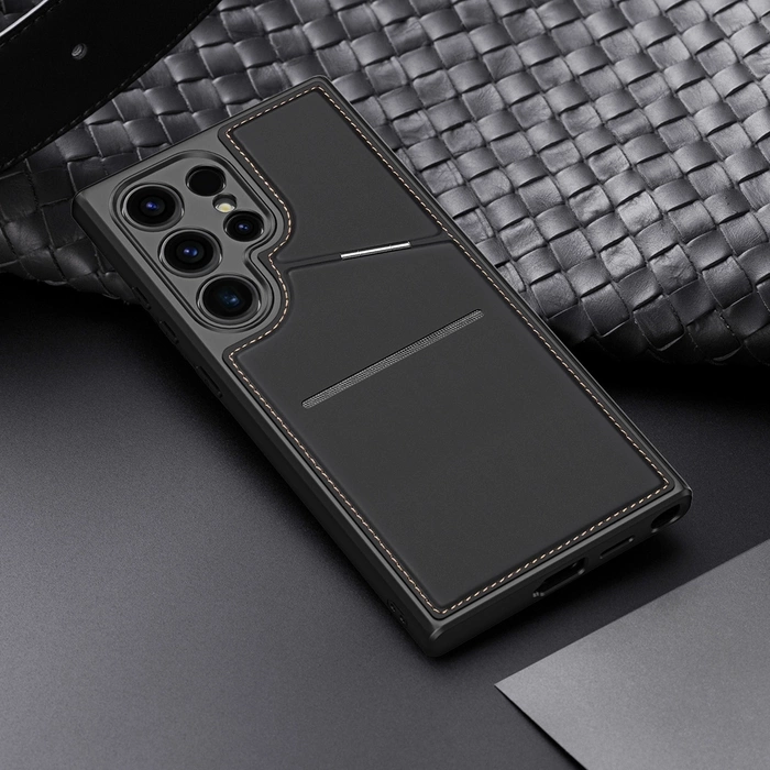 Custodia Dux Ducis Rafi ll Mag per Samsung Galaxy S24 Ultra - nera