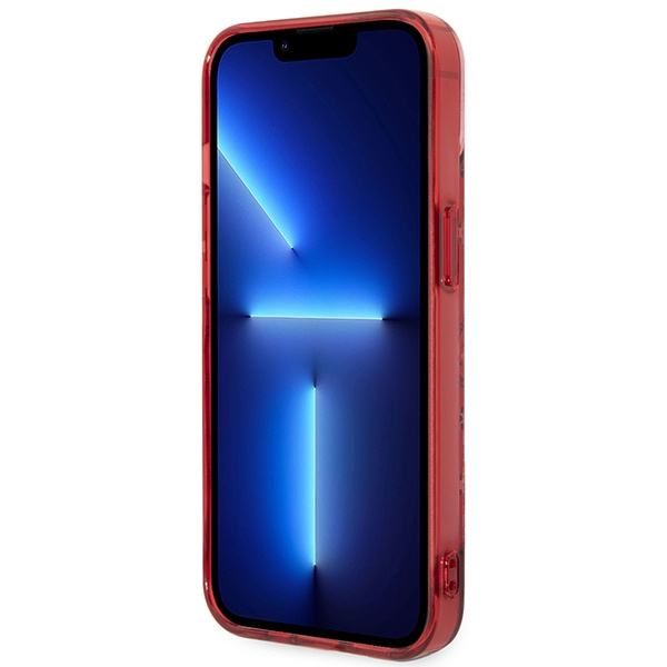 Hülle Guess GUHCP14MHGBNHR iPhone 14 Plus 6,7" rot/rot hartcase Bandana Paisley