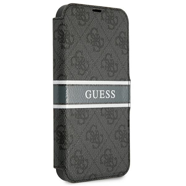 GUESS Apple iPhone 13 Mini Book 4G Case szürke Telefontok