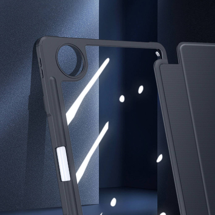 Dux Ducis Toby obal iPad 10,9'' 2022 (10. gen.) kryt se slotem na stylus Apple Stojánek na chytré tužky černý