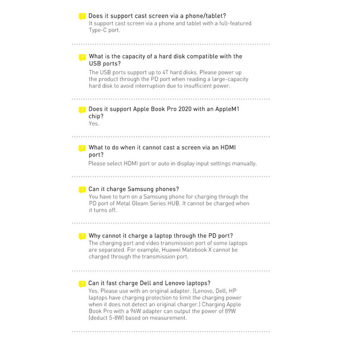 Baseus Metal Gleam Series 7-in-1 multifunctional type-C HUB docking station HDMI TF cards PD gray (WKWG020113)