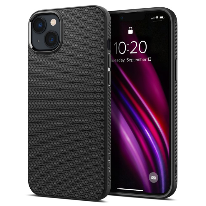 Hülle Spigen Liquid Air IPhone 14 PLUS MATTE SCHWARZ