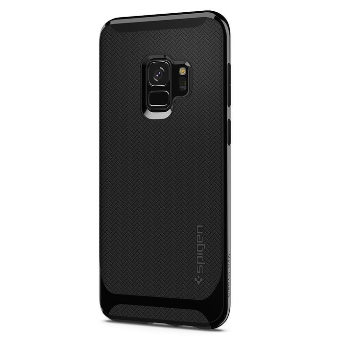   Neo Hybrid Samsung Galaxy S9 Shiny Black Case
