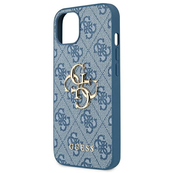 Funda GUESS Apple iPhone 13 Mini 4G Big Metal Logo Hardcase Blue