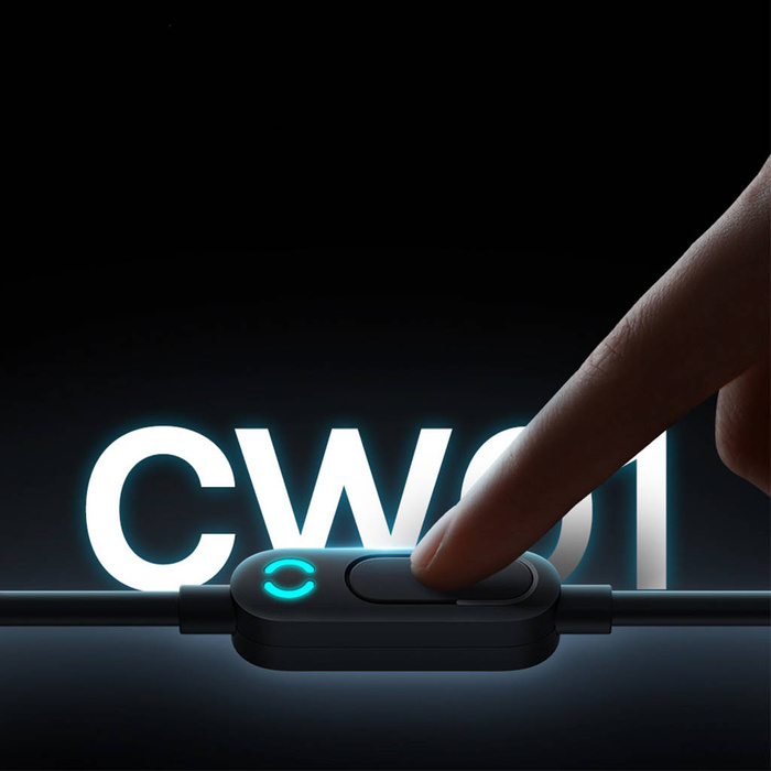 Cargador de coche inductivo MagSafe 15W USB C 25W Baseus CW01 - negro