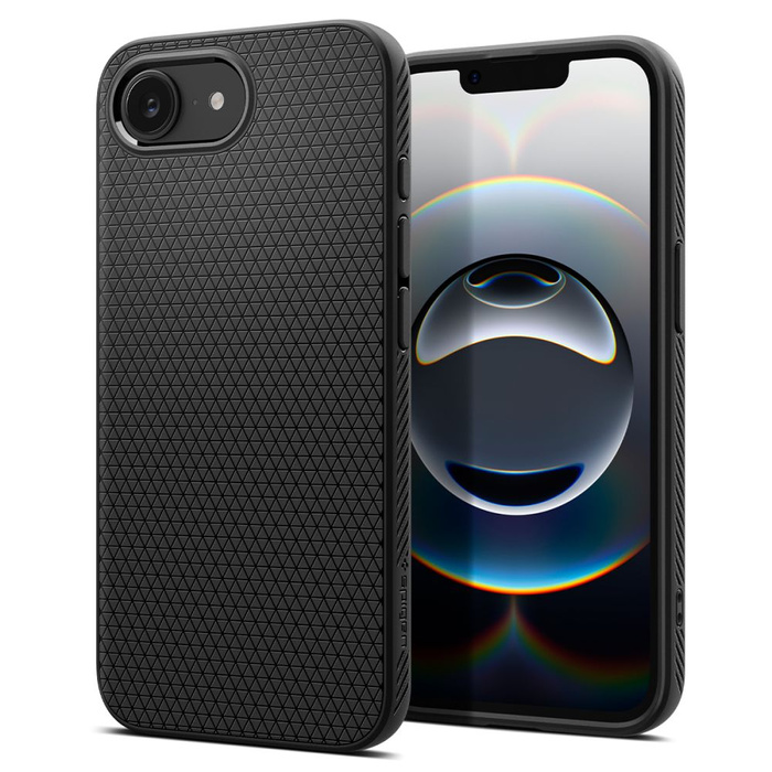SPIGEN LIQUID AIR IPHONE 16E MATT SCHWARZ