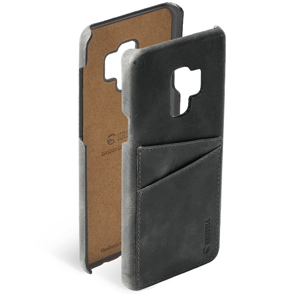 Pouzdro KRUSELL Samsung Galaxy S9 Sunne 2 Card Cover Black Case