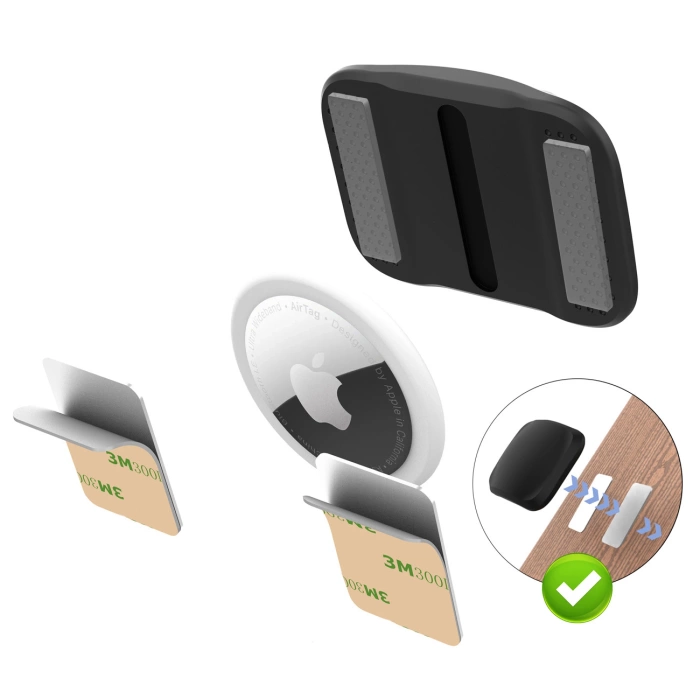 Magnetische Hülle für AirTag - Schwarz