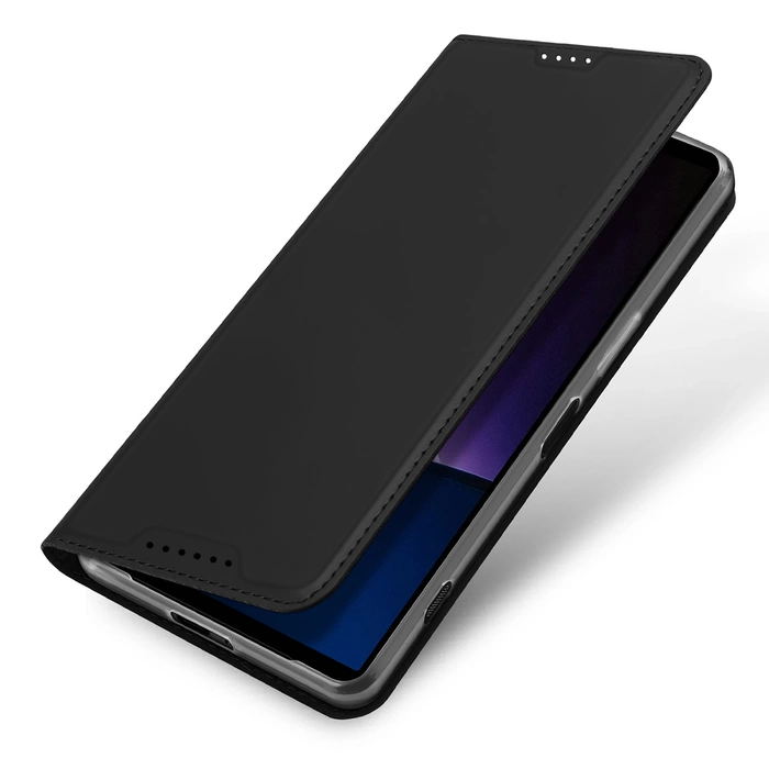 Dux Ducis Skin Pro case with flap and card slot for Sony Xperia 1VI - black