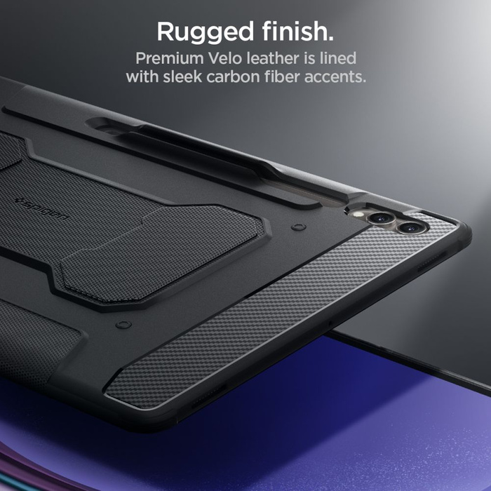 Hülle Spigen Rugged Armor "pro" Galaxy Tab S8 Ultra / S9 Ultra 14.6 Schwarz Case
