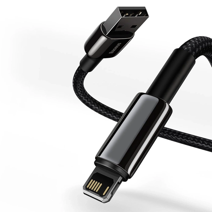 [RETURNED ITEM] Baseus Tungsten USB - Lightning cable 2.4 A 2 m black (CALWJ-A01)