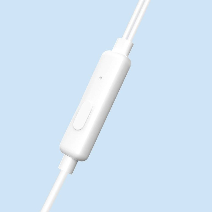 Cuffie auricolari Dudao in-ear cablate mini jack da 3,5 mm bianco (X10S bianco)