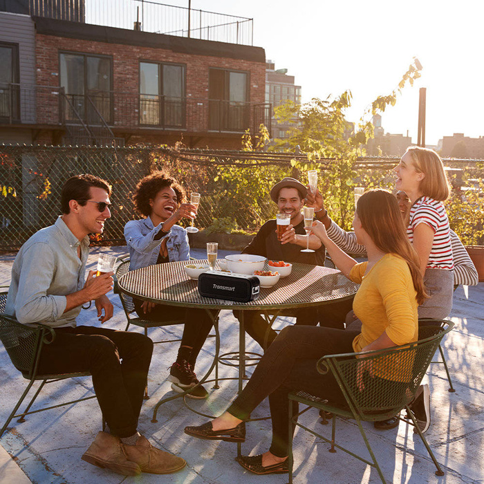 Altoparlante Bluetooth wireless impermeabile Tronsmart Force X 60W nero