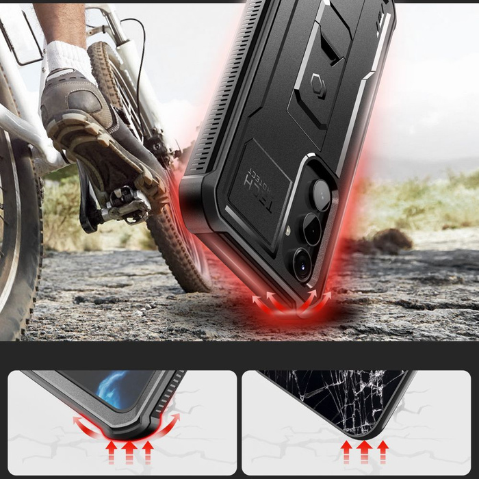 Etui Tech-protect Kevlar Pro Samsung Galaxy S23 Fe Black Case