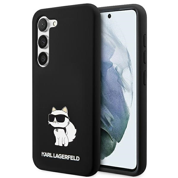 Obal Karl Lagerfeld Silicone Nft Choupette - Obal Samsung Galaxy S23 Plus (černý) Case