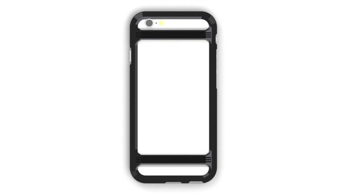 Coque LJY Assem X iPhone 6 6S Aluminium Bumper Frame Noir