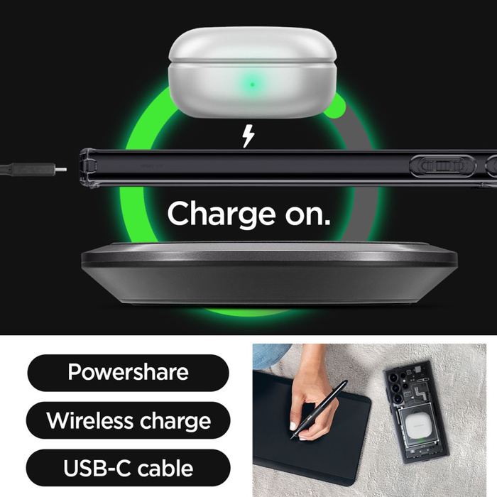 Coque Spigen Ultra Hybrid Samsung Galaxy S24 Ultra Zero One Case