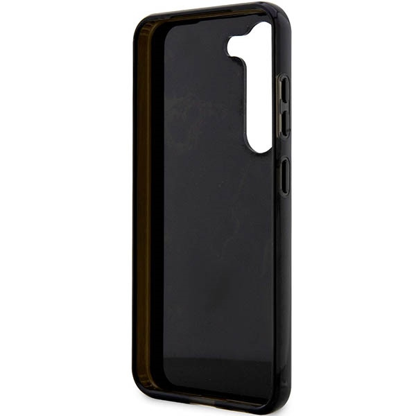 Hülle Guess GUHCS23MHTMRSK S23 Plus S916 schwarz/schwarz hartcase Golden Marble Kollektion Case