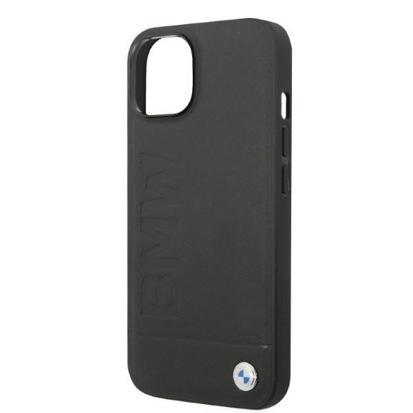 Case BMW BMHMP14MSLLBK iPhone 14 Plus 6.7" black/black hardcase Signature Logo Imprint MagSafe