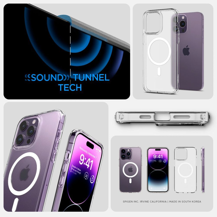 Spigen Ultra Hybrid Mag MagSafe IPhone 14 PRO FROST KLAR