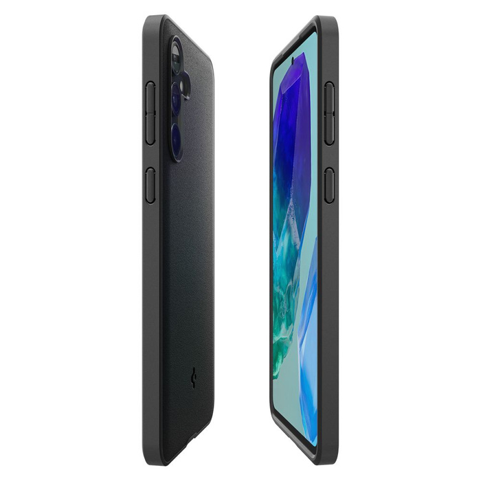 Spigen MATTE ESSENTIAL SANDBLAST GALAXY M55 5G NEGRO