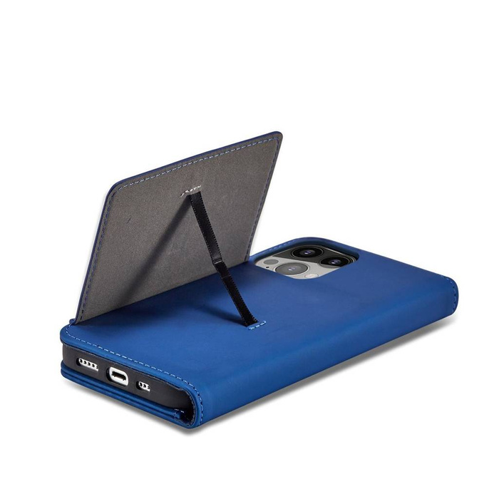 Magnet Card Case para iPhone 13 funda tarjetero tarjetero azul