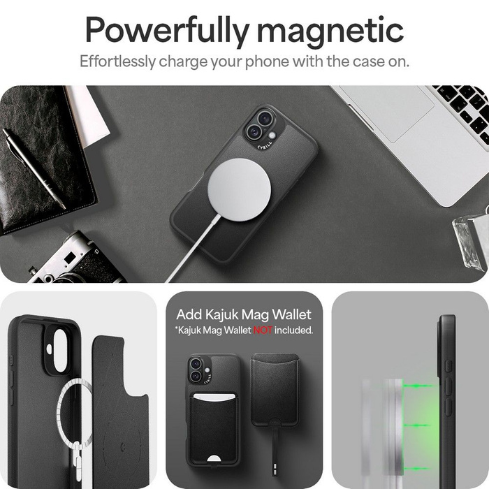 Coque Spigen Mag MagSafe IPhone CYRILL KAJUK 16 NOIR
