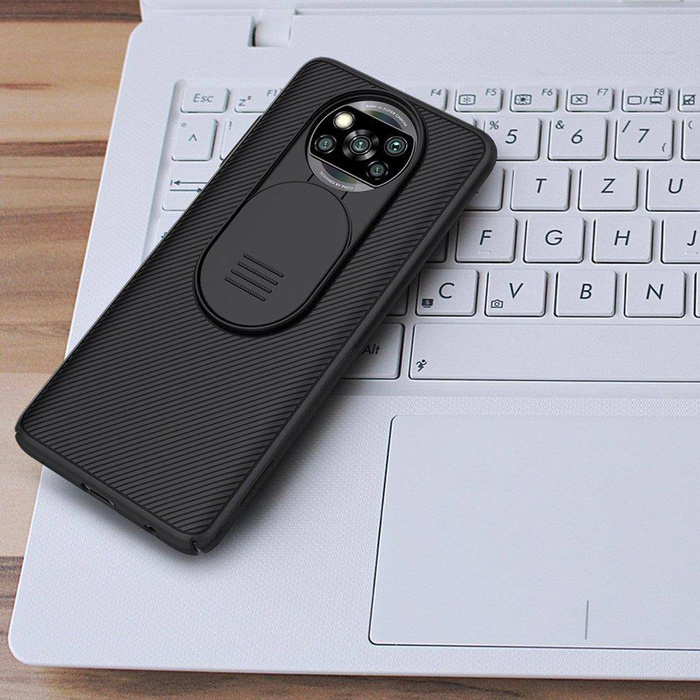 Coque Nillkin CamShield Xiaomi Poco X3 NFC Noir