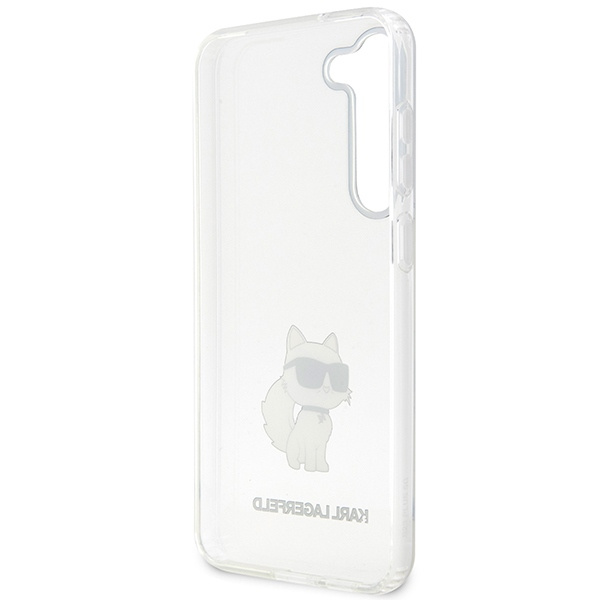 Funda Karl Lagerfeld Klhcs23shnchtct S23 S911 Transparent Hardcase Ikonik Choupette Case