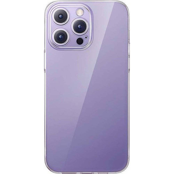 Baseus Simple 2 Case per iPhone 14 Pro cover sottile trasparente