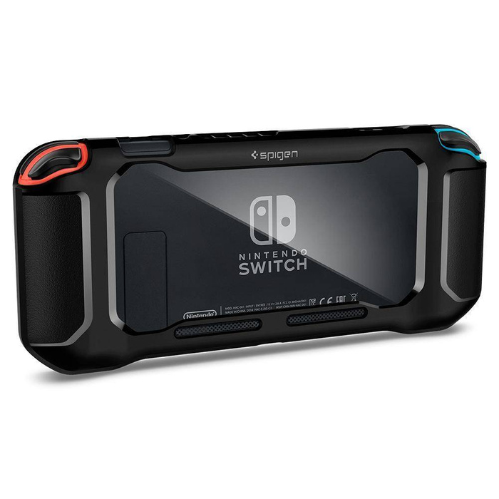 Cover SPIGEN Custodia Rugged Armor per Nintendo Switch nera nera