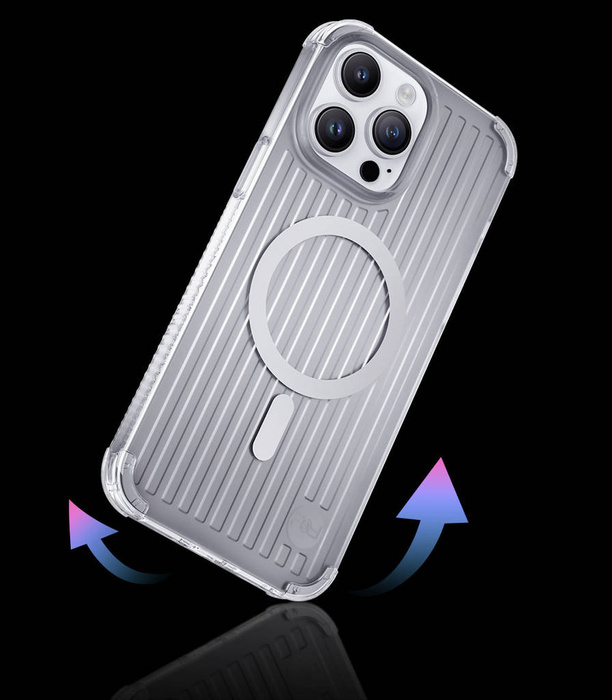 Obal Kingxbar Pqy Go Out Series Magnetical Obal iPhone 14 MagSafe Black Case