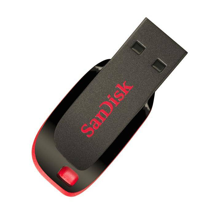 SanDisk 16GB USB 2.0 flash drive Cruzer Blade