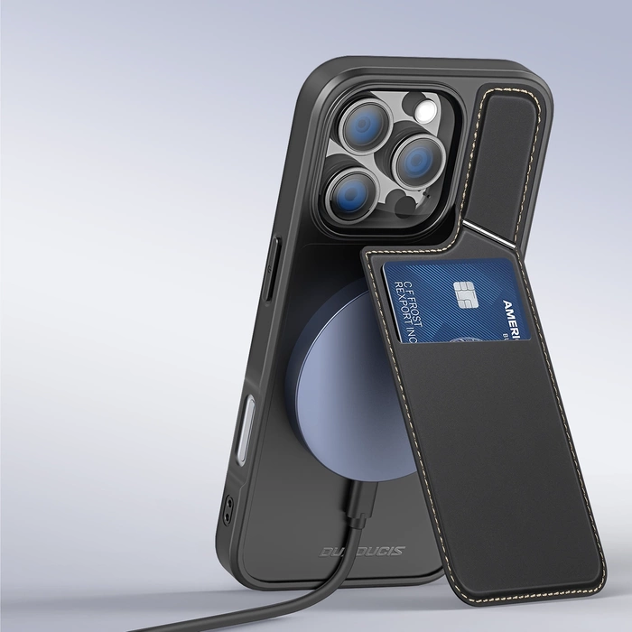 Etui Dux Ducis Rafi II Mag z MagSafe na iPhone 16 Pro - czarne