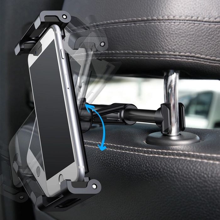 Baseus Backseat Car Mount Auto Rücksitz Kopfstütze Tablet Smartphone Halterung 4,7 - 12,9" schwarz (SUHZ-01)