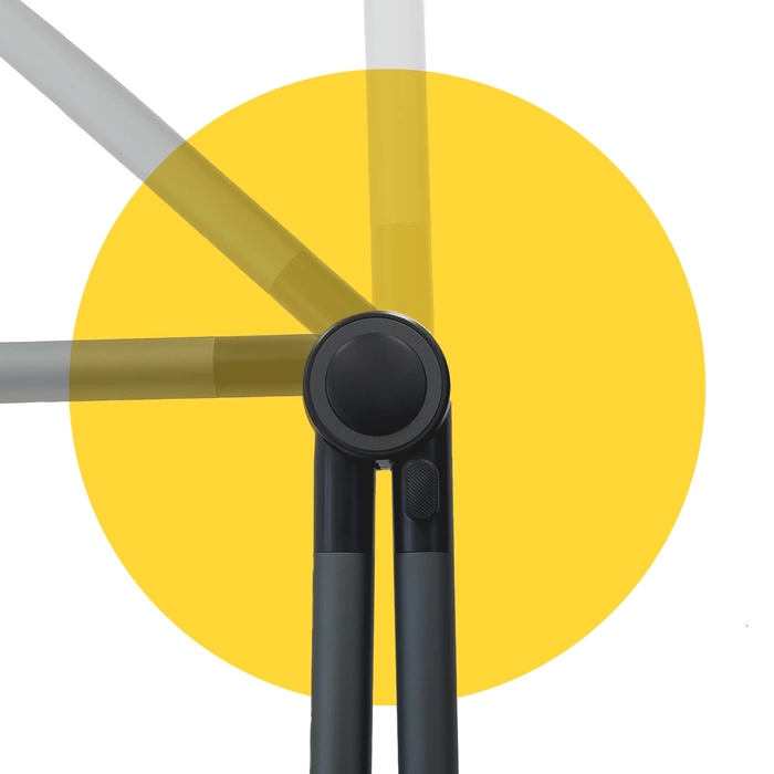 ANJ-85+25 Clip Wozinsky Desk Tablet holder with extendable arm black