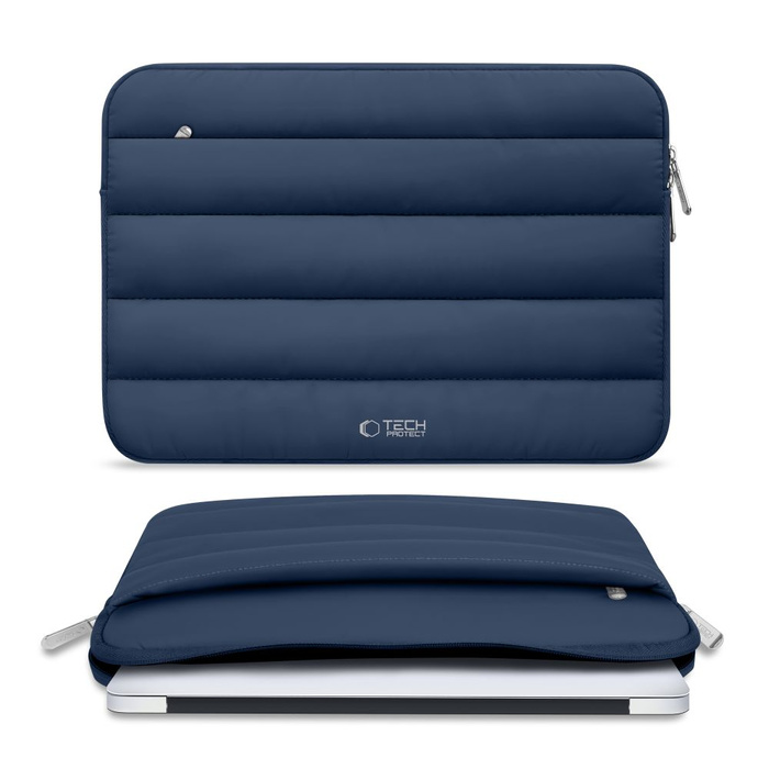 TECH-PROTECT FLUFFY LAPTOP 13-14 NAVY BLUE