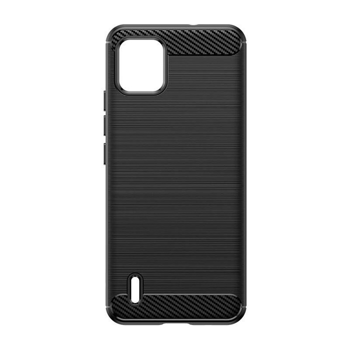 Funda de silicona Carbon Case para Nokia C110 - negra