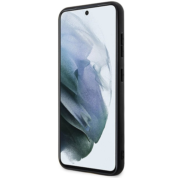 Obal BMW BMHCS23M22RDPK S23 Plus S916 černá/černá tvrdácase Kůže s texturou a pruhy