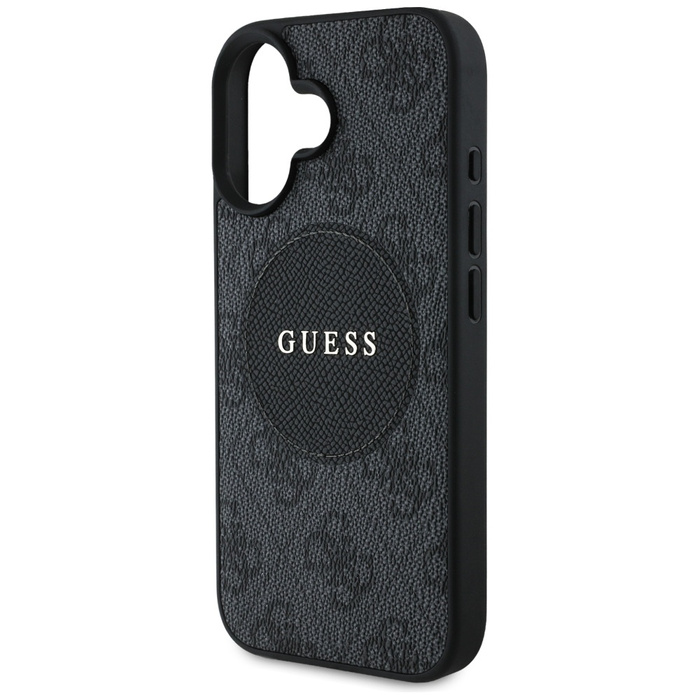 Etui Guess 4G Circle Classic Logo        MagSafe do iPhone 16 czarny