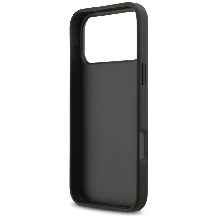 Etui Guess Rhinestone Triangle Logo do   iPhone 17 Pro Max czarny