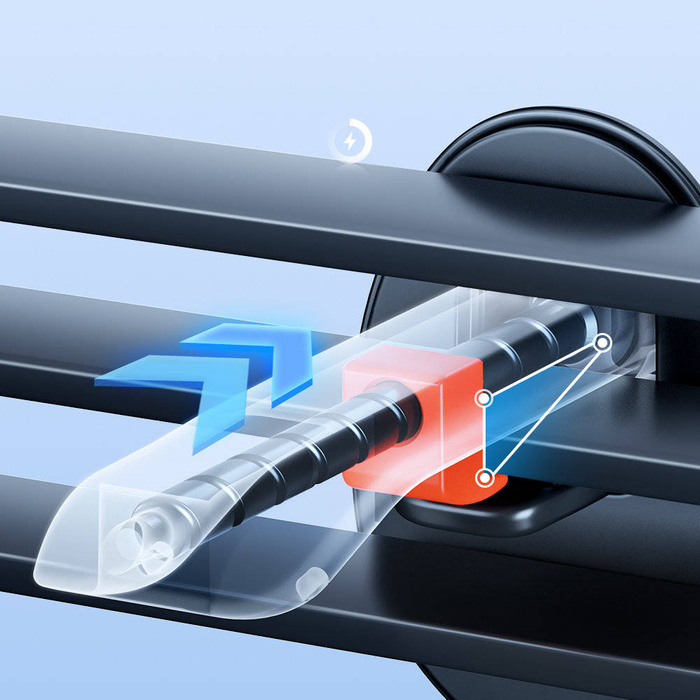 Joyroom držák do auta Qi bezdrátová indukční nabíječka 15W (kompatibilní s MagSafe pro iPhone) pro ventilační mřížku (JR-ZS295)