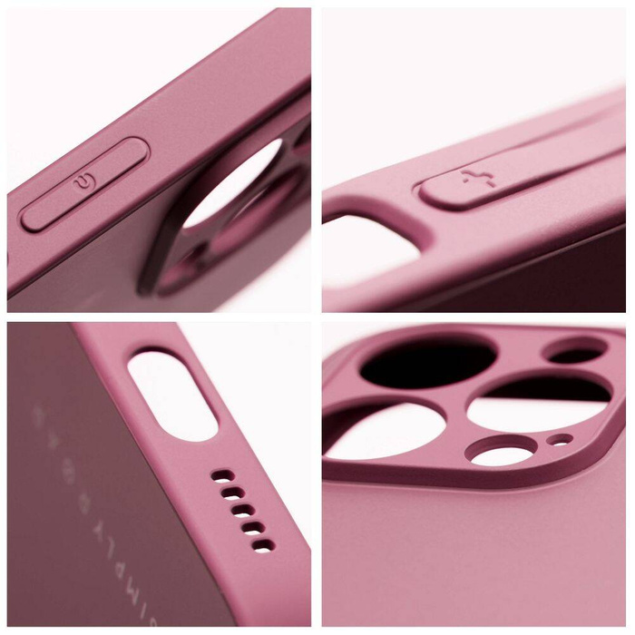 Roar-Tasche MATTE Glas Case - für iPhone 14 Pro kastanienbraun