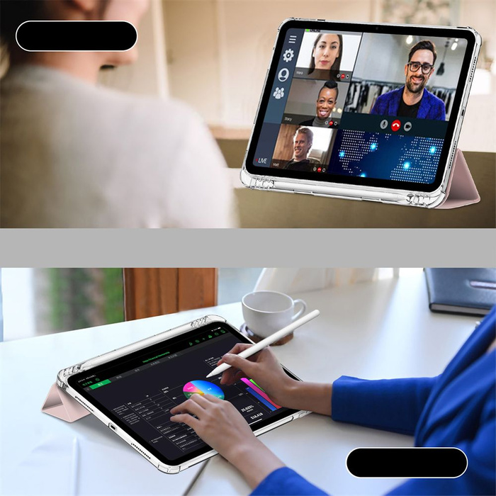 Puzdro Tech-protect Sc Pen Hybrid iPad 10,9 2022 Ružová